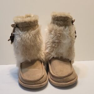 Dr. Scholl's Chewy Winter Boots, Cream
